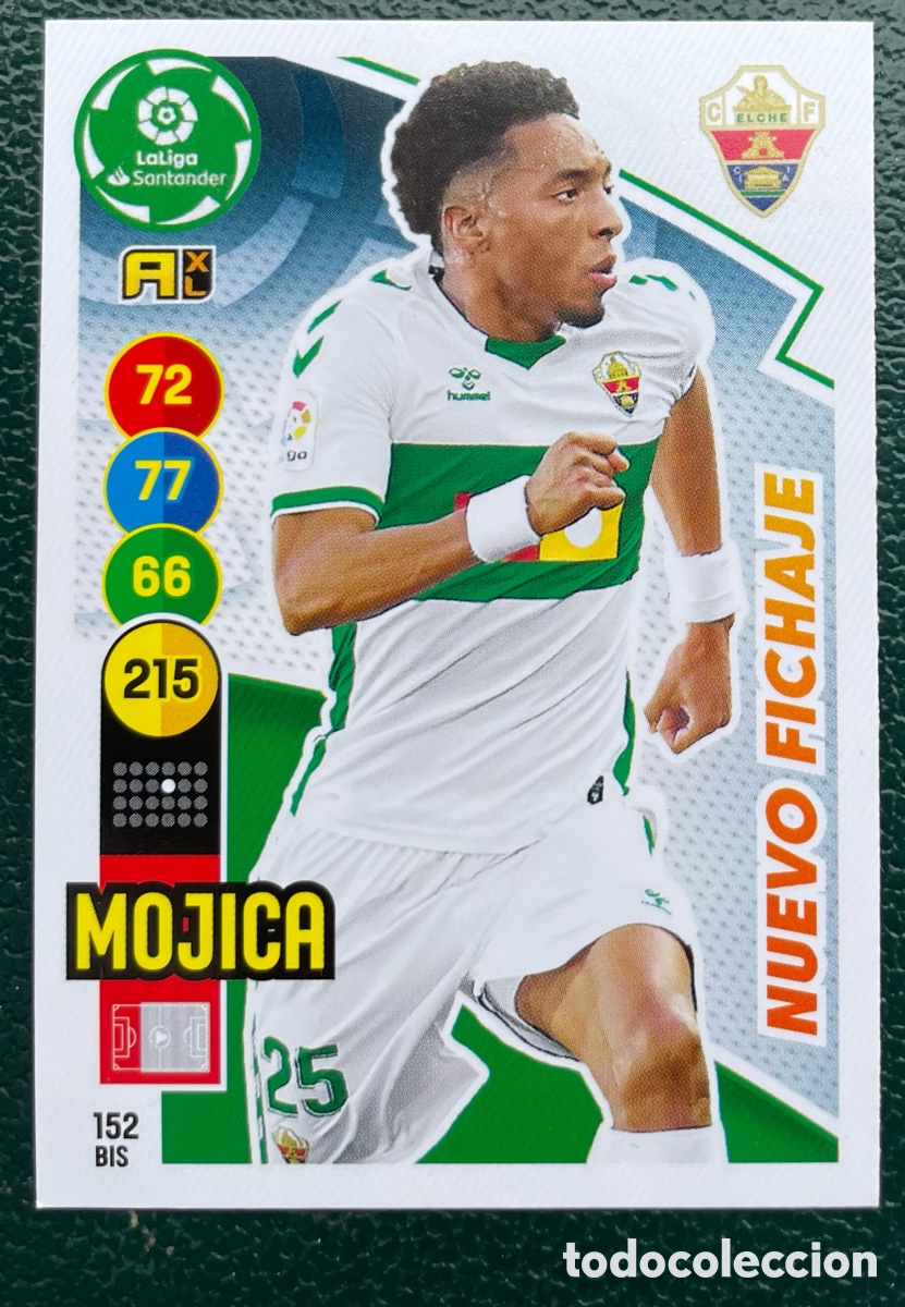 Cromos de Futebol: 152 BIS MOJICA ELCHE CF NUEVO FICHAJE FICHAS ALBUM ADRENALYN XL 2020 2021 20 21 PANINI