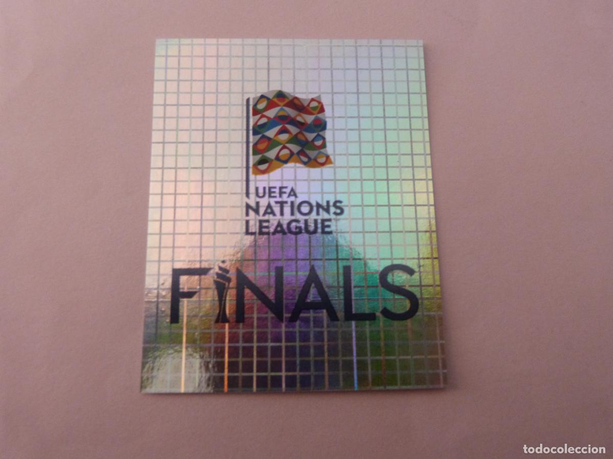 Cromos de f&uacute;tbol: CROMO FUTBOL LOGO NATIONS SIN PEGAR N&ordm; 3 THE ROAD TO FINALS NATIONS LEAGUE 2022 TOPPS