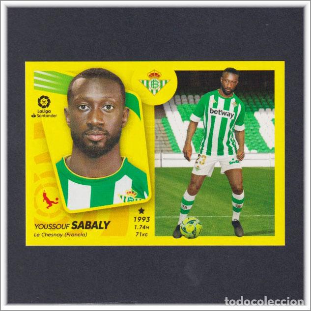 Football Stickers: LIGA ESTE 2021 2022 21 22 PANINI SABALY 2 FICHAJE BETIS COLECCI&Oacute;N ALBUM F&Uacute;TBOL