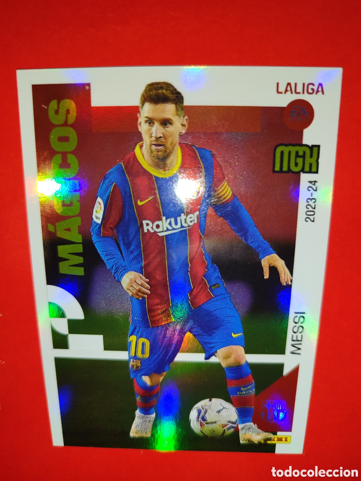 Cromos de f&uacute;tbol: Messi M&aacute;gicos Megacraks 23-24 - Foto 2