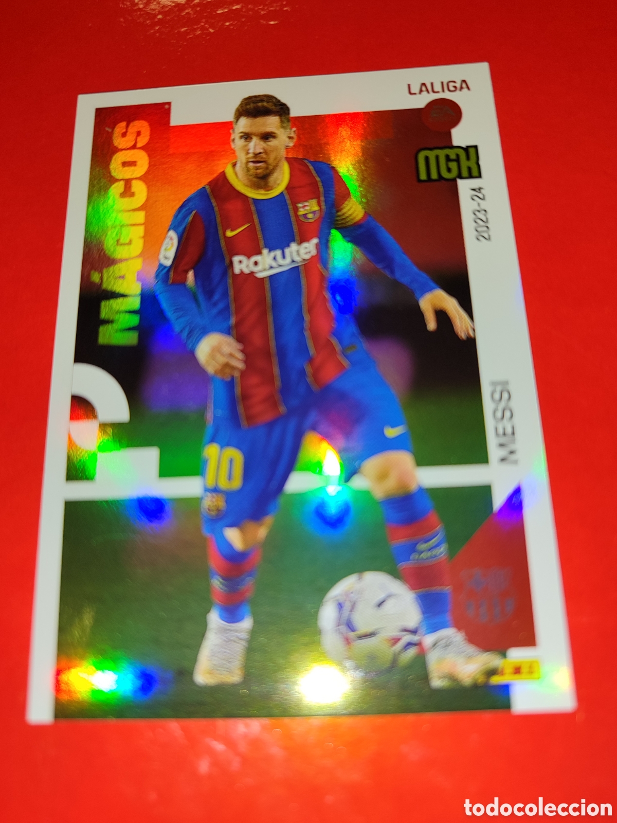 Cromos de f&uacute;tbol: Messi M&aacute;gicos Megacraks 23-24 - Foto 1