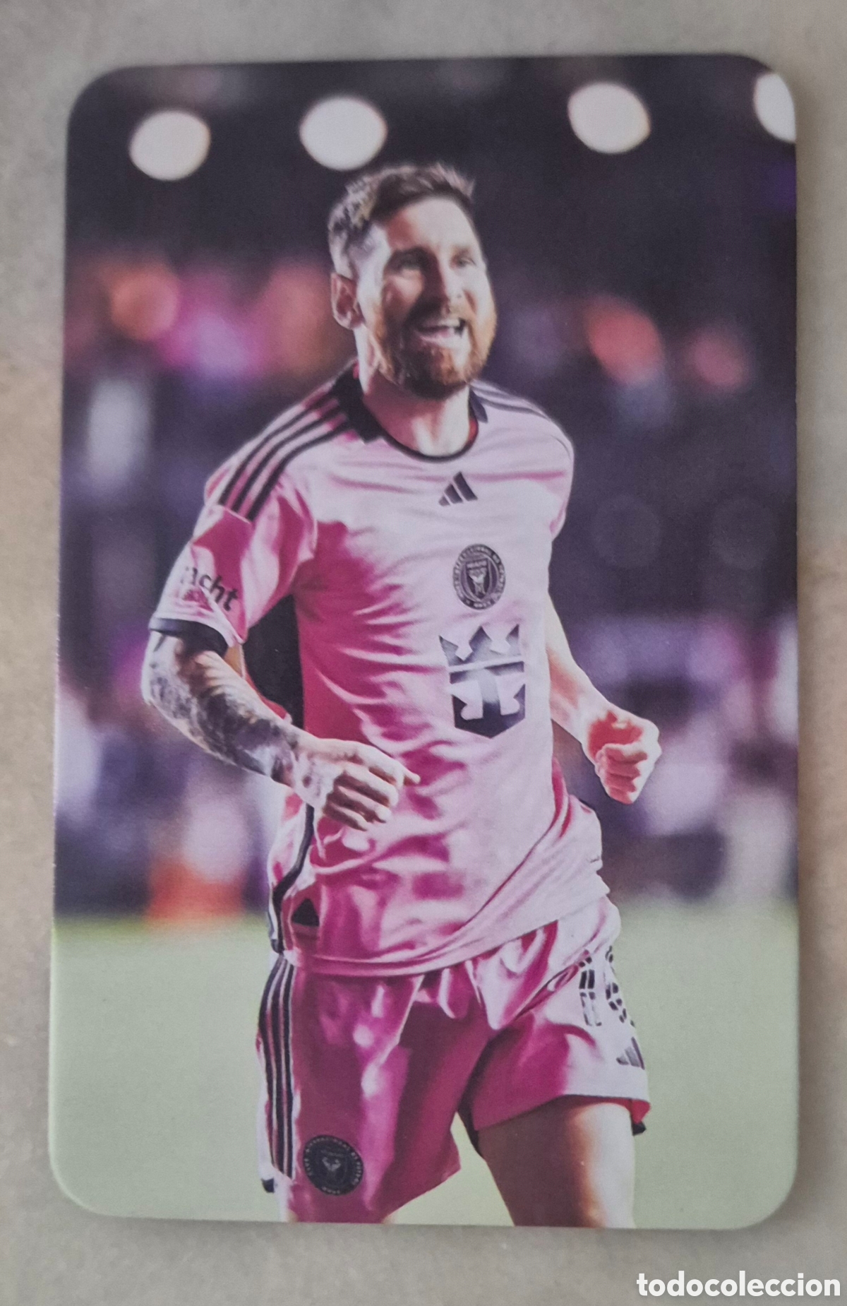 Cromos de f&uacute;tbol: Card lionel messi inter miami lomo card 2025