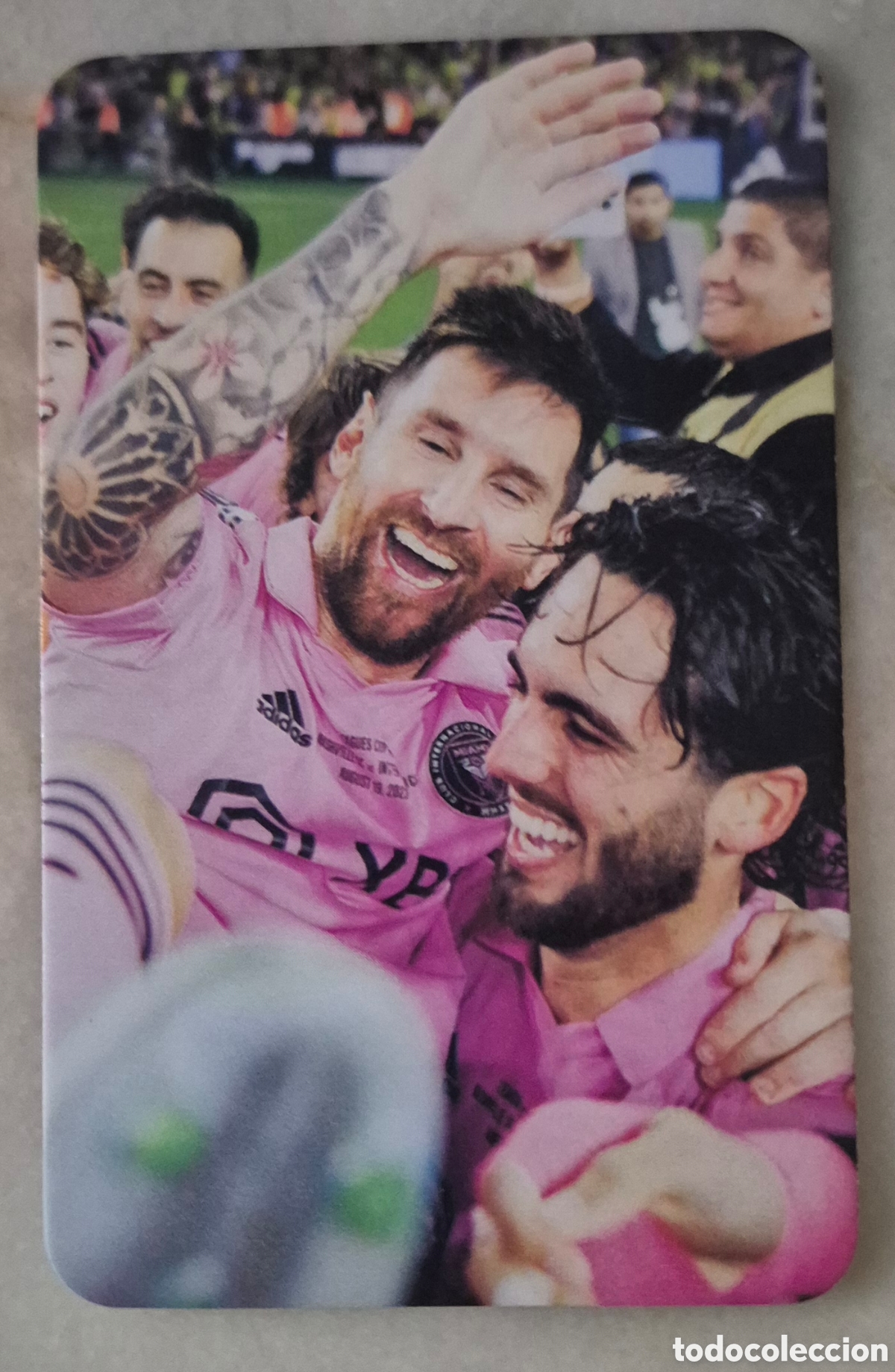 Figurine di Calcio: Card lionel messi inter miami lomo card 2025