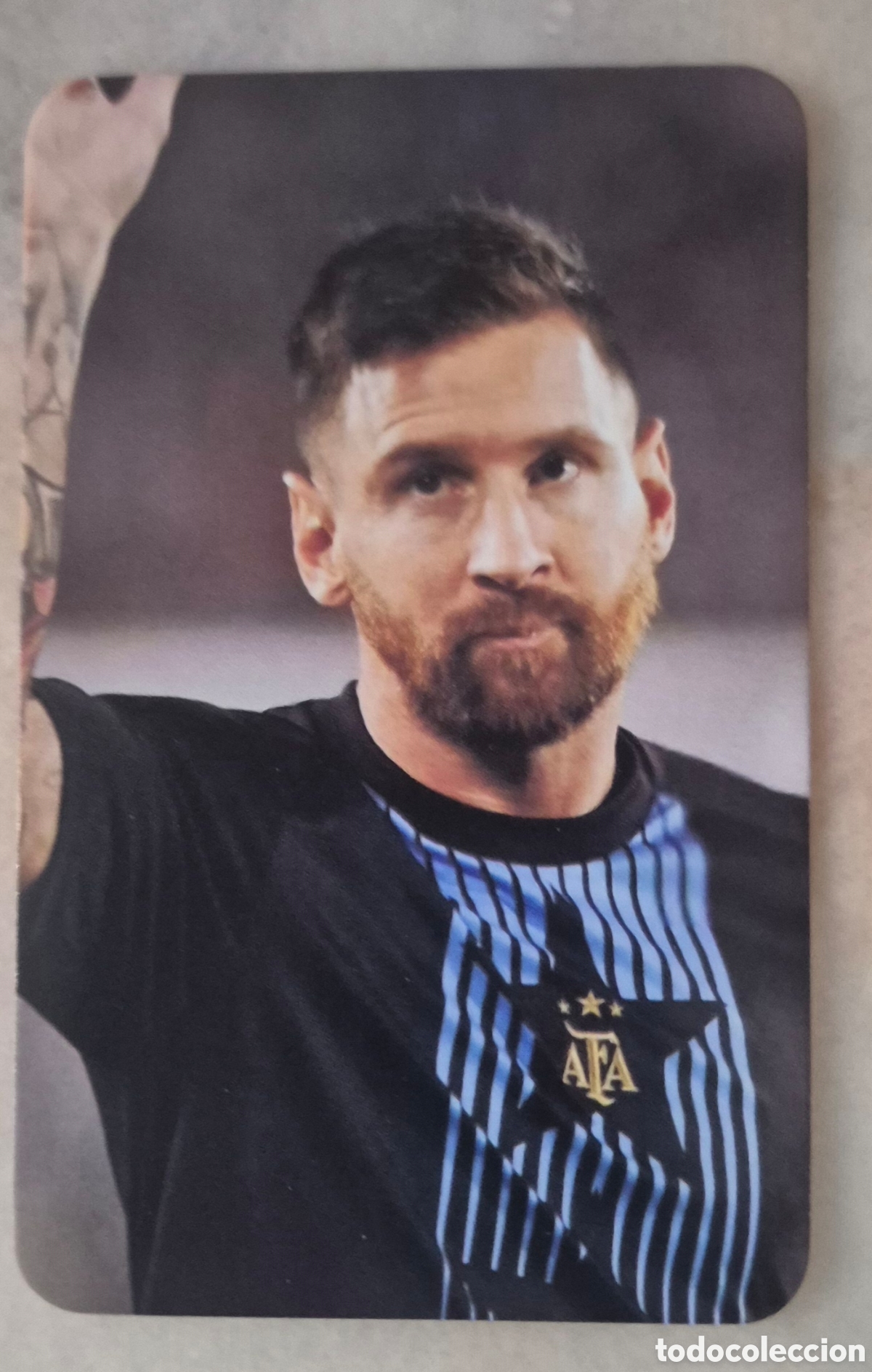 Fu&szlig;ball-Sticker: Card lionel messi Argentina lomo card 2025