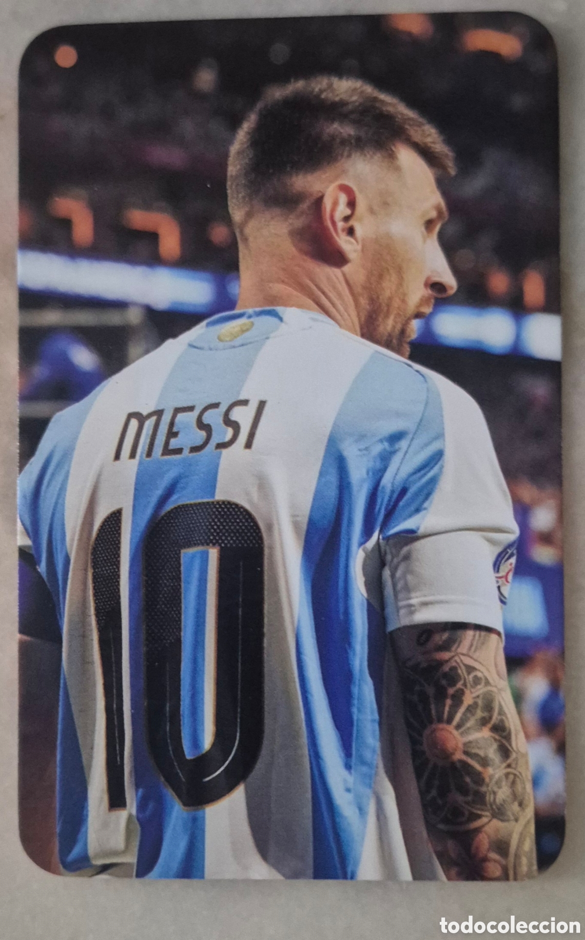 Figurine di Calcio: Card lionel messi Argentina lomo card 2025