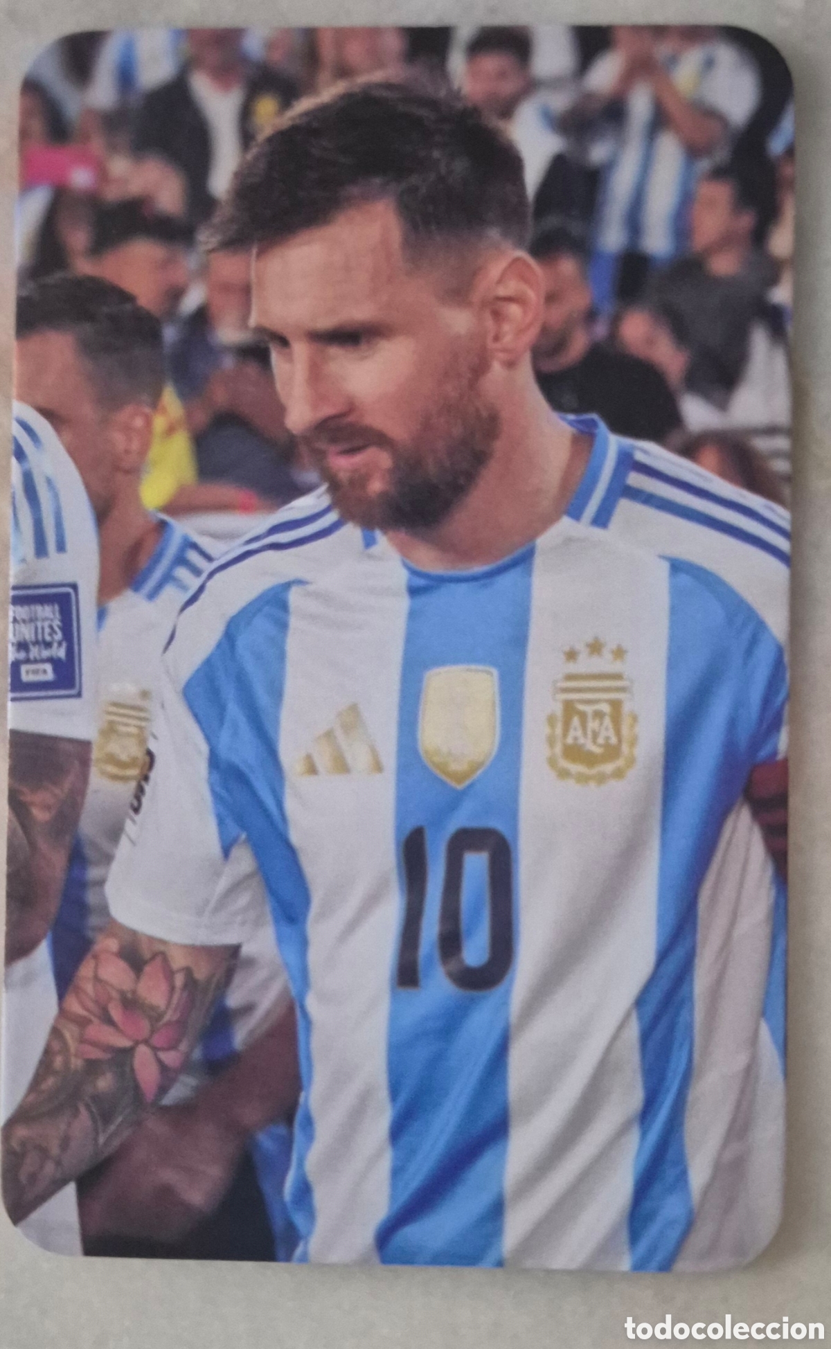 Figurine di Calcio: Card lionel messi Argentina lomo card 2025