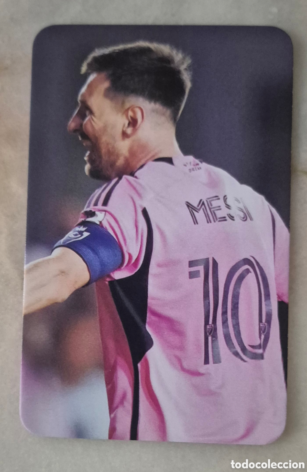 Figurine di Calcio: Card lionel messi inter miami lomo card 2025