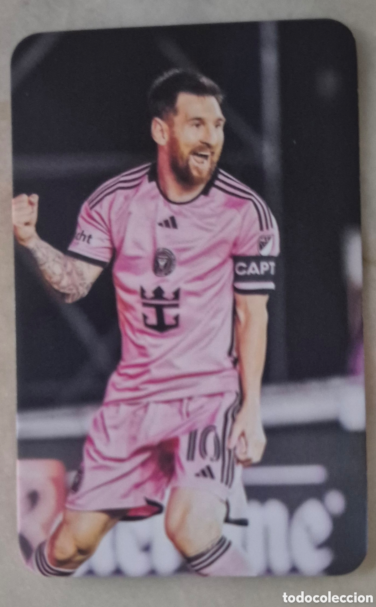 Cromos de f&uacute;tbol: Card lionel messi inter miami lomo card 2025