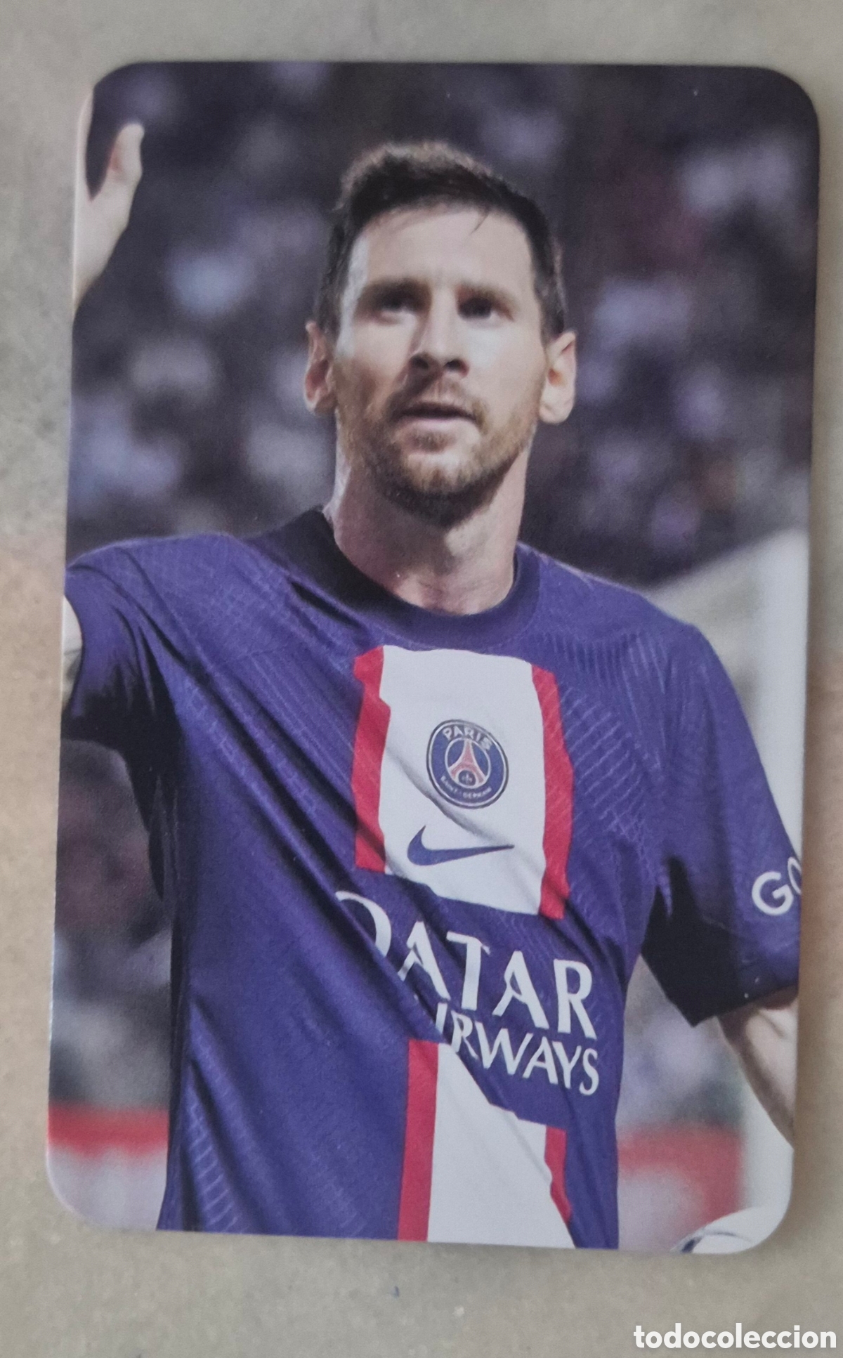 Cromos de f&uacute;tbol: Card lionel messi psg lomo card 2025
