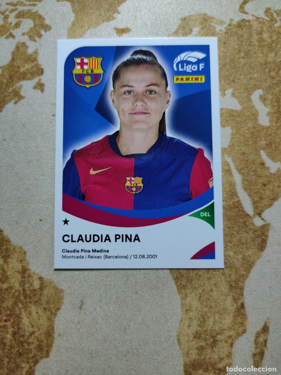 Fu&szlig;ball-Sticker: Liga F Barcelona 58 CLAUDIA PINA 2024-25 24 25