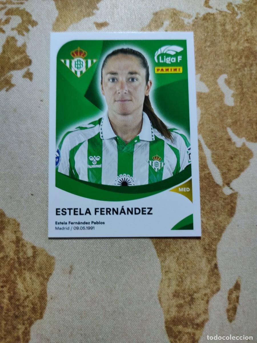 Cromos de f&uacute;tbol: Liga F Betis 74 ESTELA FERN&Aacute;NDEZ 2024-25 24 25