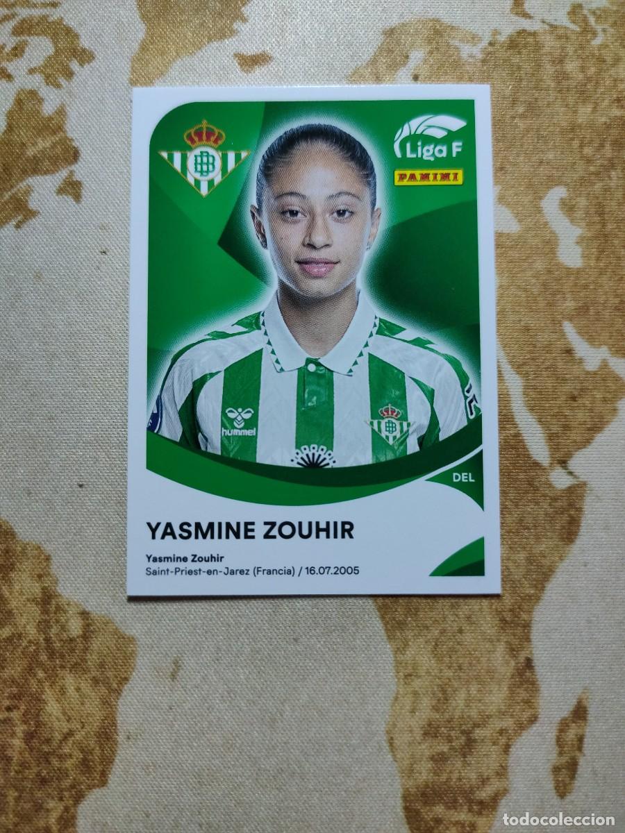 Cromos de f&uacute;tbol: Liga F Betis 79 A YASMINE ZOUHIR 2024-25 24 25