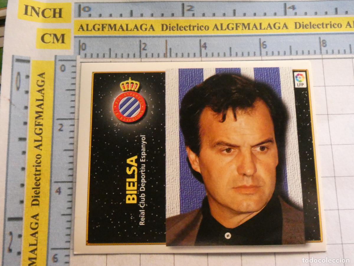 Fu&szlig;ball-Sticker: CROMO DE F&Uacute;TBOL COLECCIONES ESTE LIGA 98 99 1998 1999. RCD ESPA&Ntilde;OL. MARCELO LOCO BIELSA