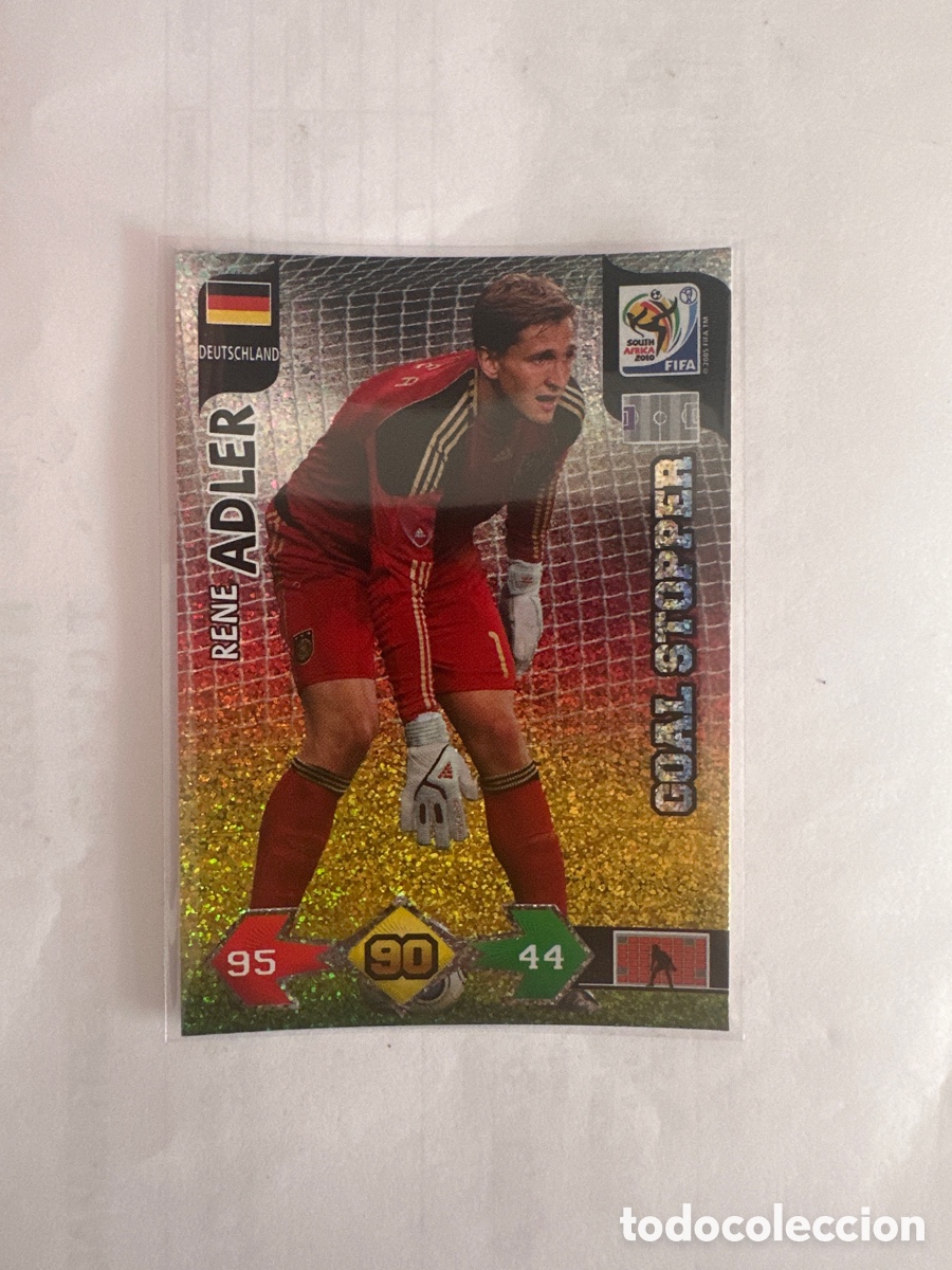 Cromos de Futebol: ADLER ALEMANIA GOAL STOPPER ADRENALYN MUNDIAL SUD&Aacute;FRICA 2010 SOUTH AFRICA