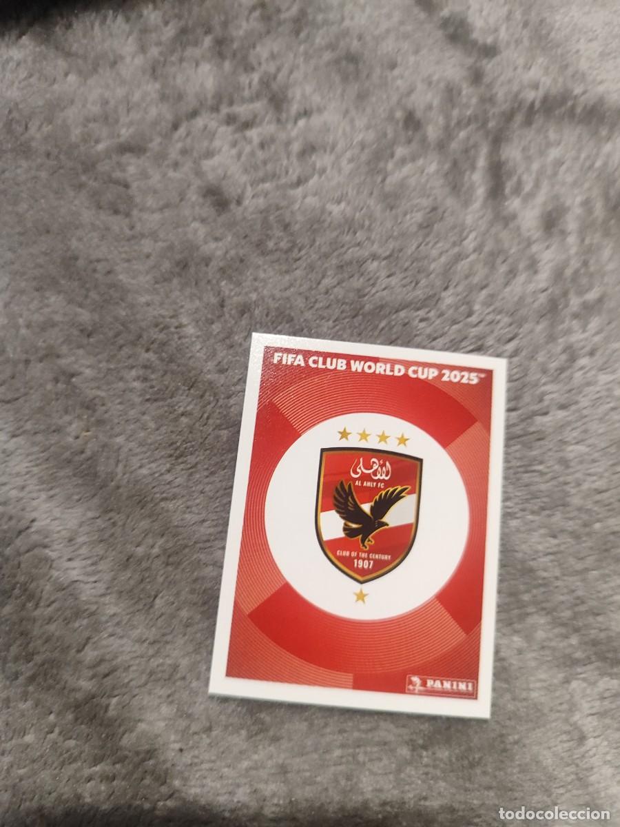Cromos de Futebol: 41 WORLD CUP 2025 LOGO ESCUDO AL AHLY FC PANINI MUNDIAL CLUBES 25 STICKERS