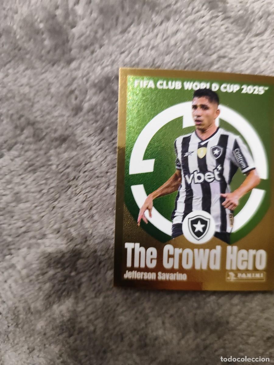 Cartes &agrave; collectionner de Football: 115 WORLD CUP 2025 FIFA MATHEUS MARTINS THE CROWD HERO BOTAFOGO PANINI MUNDIAL CLUBES 25 STICKERS