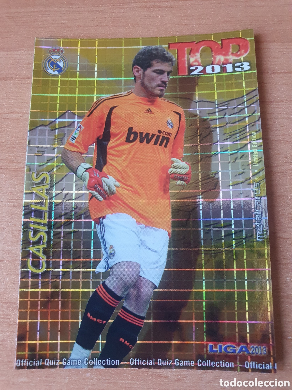 Cromos de f&uacute;tbol: MUNDICROMO 2012 2013 541 CASILLAS REAL MADRID TOP CUADROS