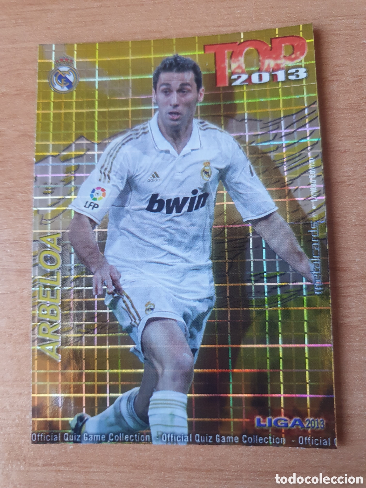 Cromos de f&uacute;tbol: MUNDICROMO 2012 2013 550 ARBELOA REAL MADRID TOP CUADROS