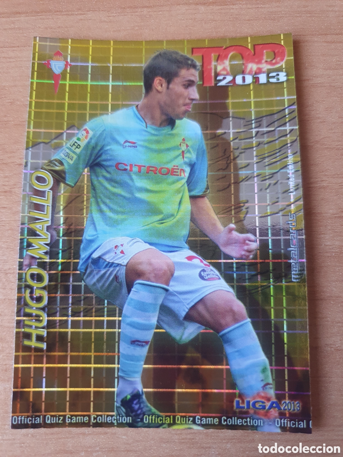 Cromos de f&uacute;tbol: MUNDICROMO 2012 2013 558 HUGO MALLO CELTA TOP CUADROS