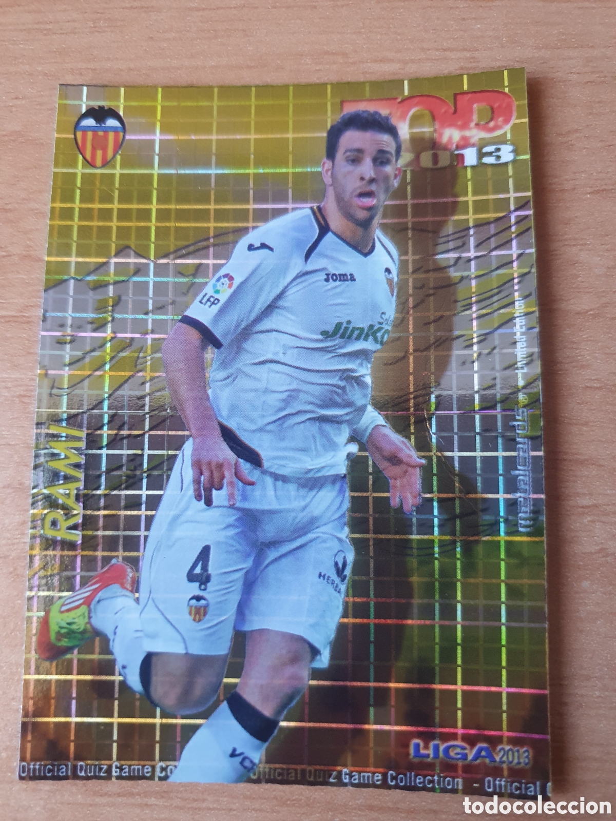 Cromos de F&uacute;tbol: MUNDICROMO 2012 2013 561 RAMI VALENCIA TOP CUADROS