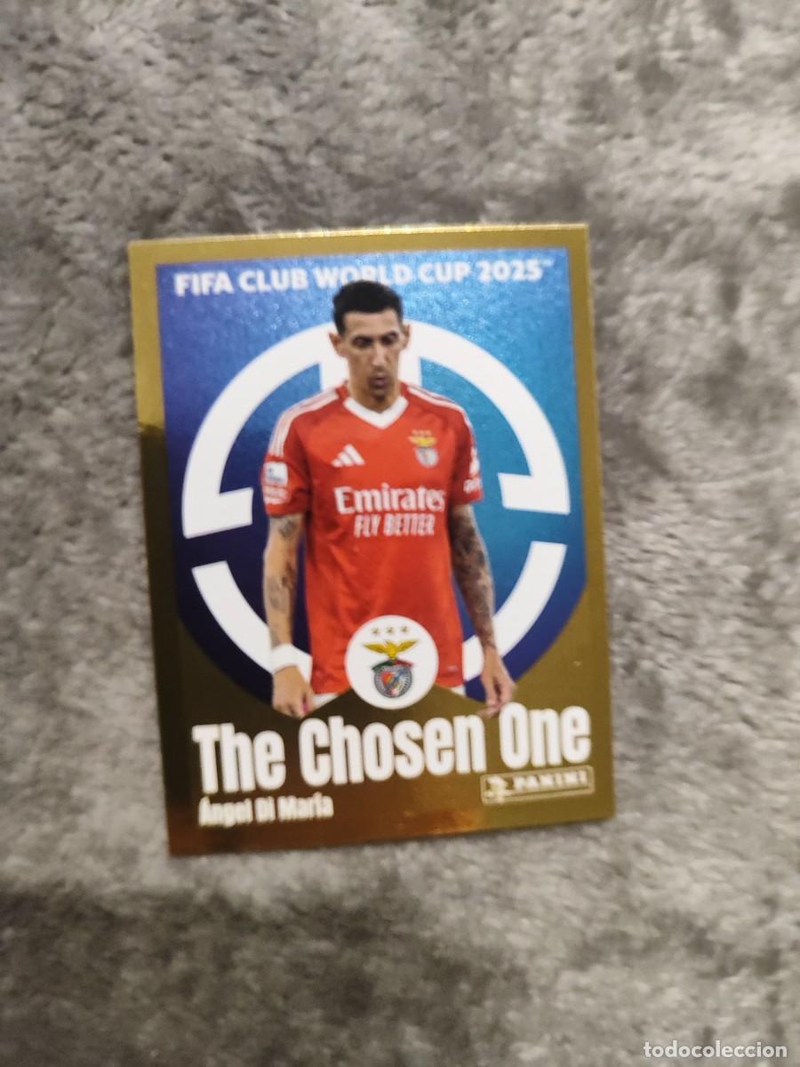 Cartes &agrave; collectionner de Football: 187 WORLD CUP 2025 FIFA &Aacute;NGEL DI MAR&Iacute;A THE CHOSEN ONE SL BENFICA PANINI MUNDIAL CLUBES 25 STICKERS