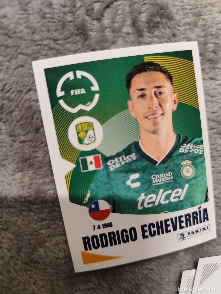 Football Stickers: 252 WORLD CUP 2025 FIFA RODRIGO ECHEVERR&Iacute;A CLUB LE&Oacute;N PANINI MUNDIAL CLUBES 25 STICKERS