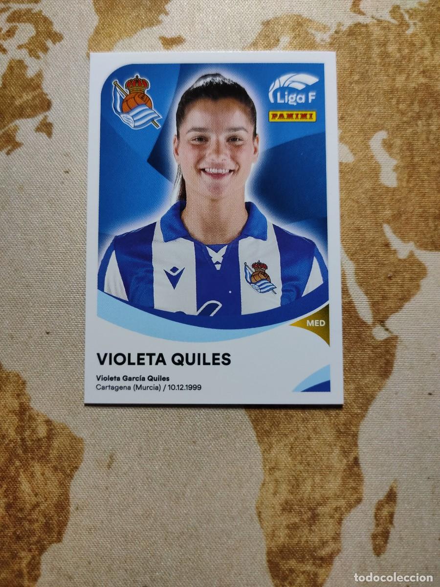Cromos de F&uacute;tbol: Liga F Real Sociedad 271 A VIOLETA QUILES 2024-25 24 25
