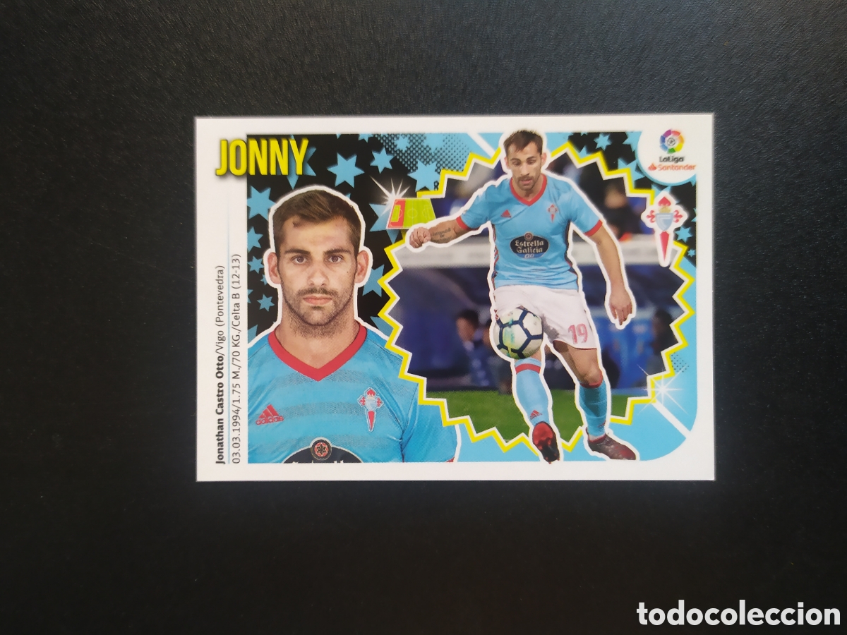 Cromos de Futebol: Liga este 2018 2019 18 19 panini Jonny n&deg; 7A 7 A Celta Vigo