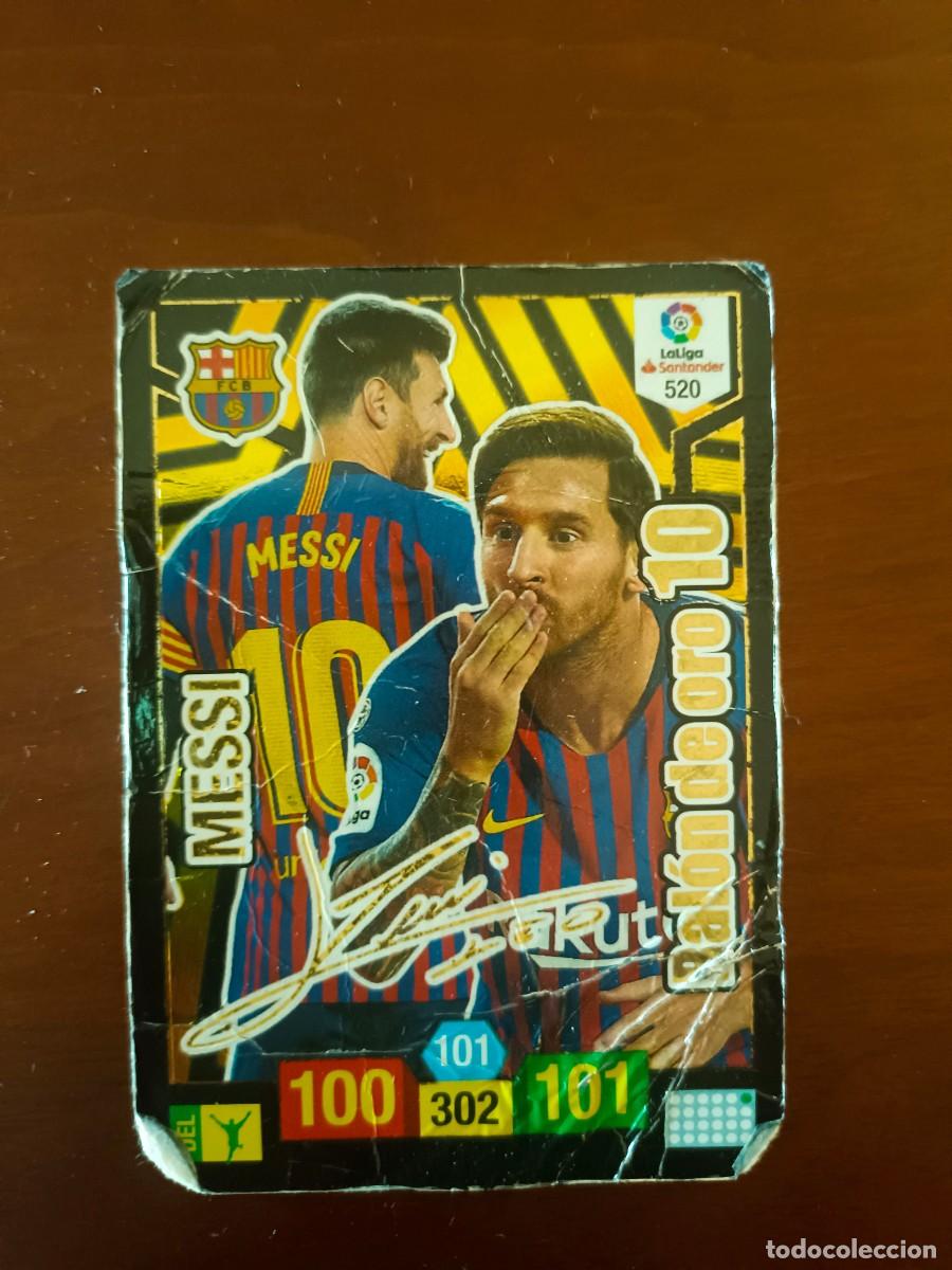 Cromos de f&uacute;tbol: Messi, Adrenalyn 520 - Foto 1