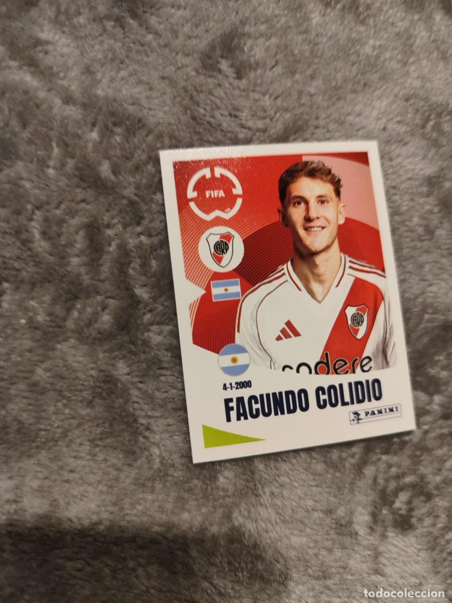 Cromos de F&uacute;tbol: 278 WORLD CUP 2025 FIFA FACUNDO COLIDIO CA RIVER PLATE PANINI MUNDIAL CLUBES 25 STICKERS