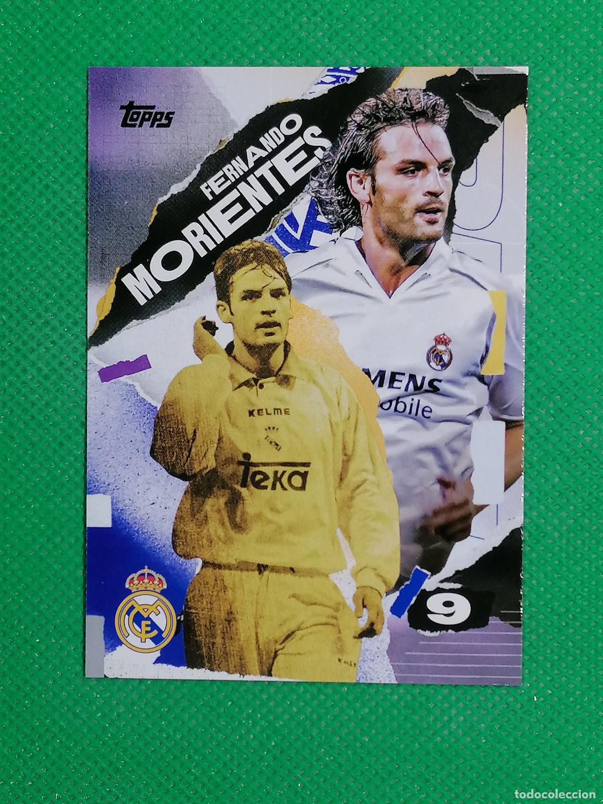 Figurine di Calcio: 41 FERNANDO MORIENTES BOOKENDS ⚽ TOPPS REAL MADRID TEAM SET 2025 25 ⚽
