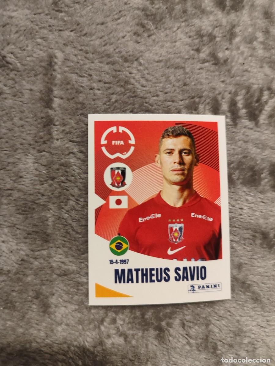 Football Stickers: 287 WORLD CUP 2025 FIFA MATHEUS SAVIO URAWA RED DIAMONDS PANINI MUNDIAL CLUBES 25 STICKERS