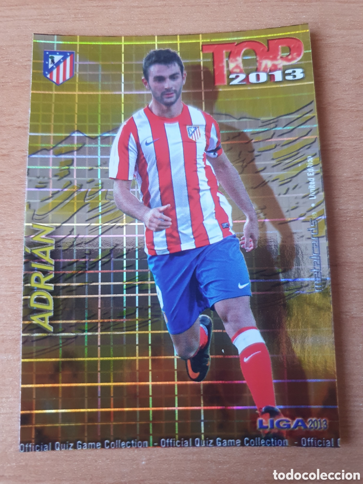 Cromos de F&uacute;tbol: MUNDICROMO 2012 2013 597 ADRIAN AT.MADRID TOP CUADROS