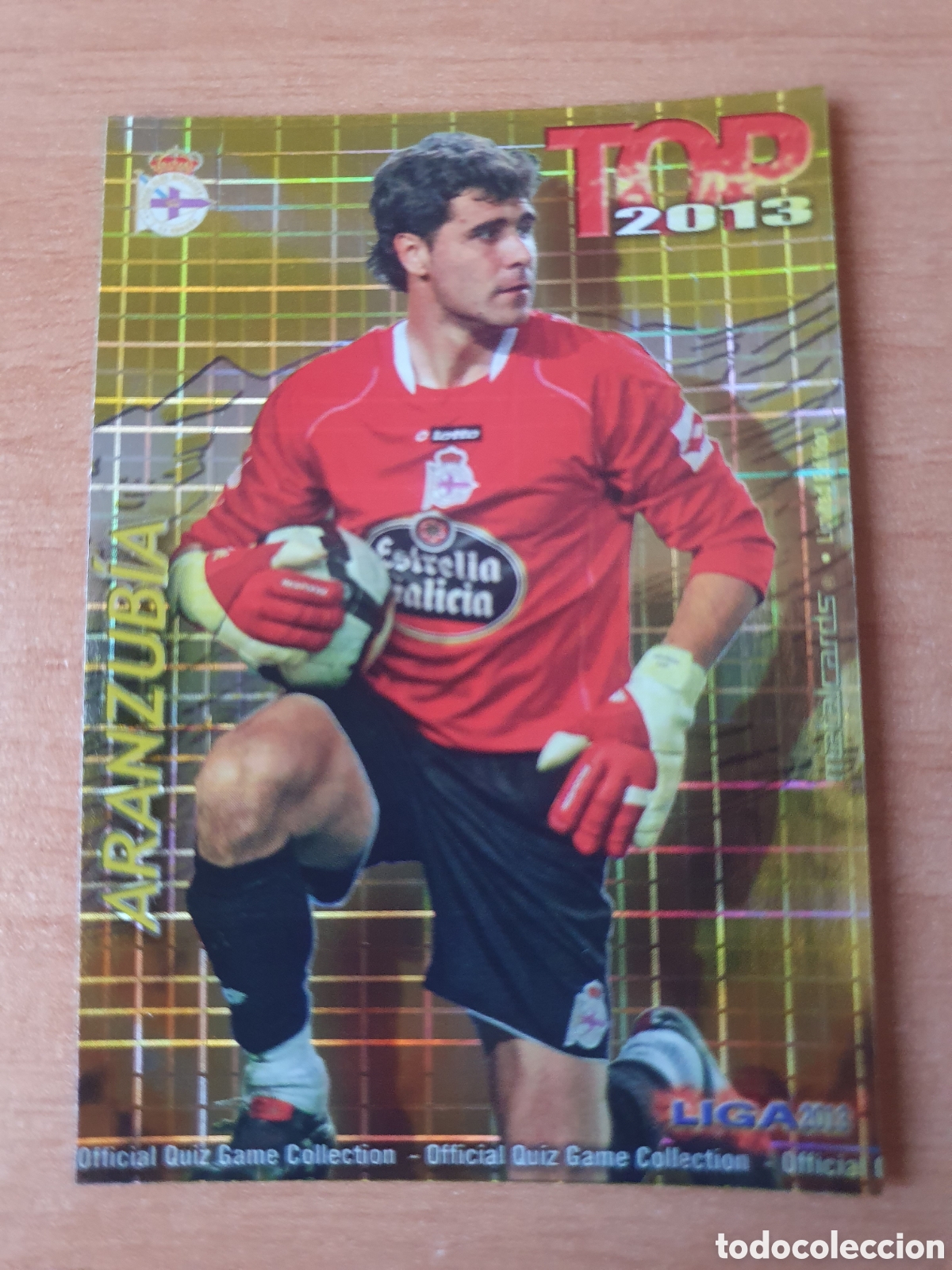 Cromos de f&uacute;tbol: MUNDICROMO 2012 2013 548 ARANZUBIA DEPORTIVO CORU&Ntilde;A TOP CUADROS