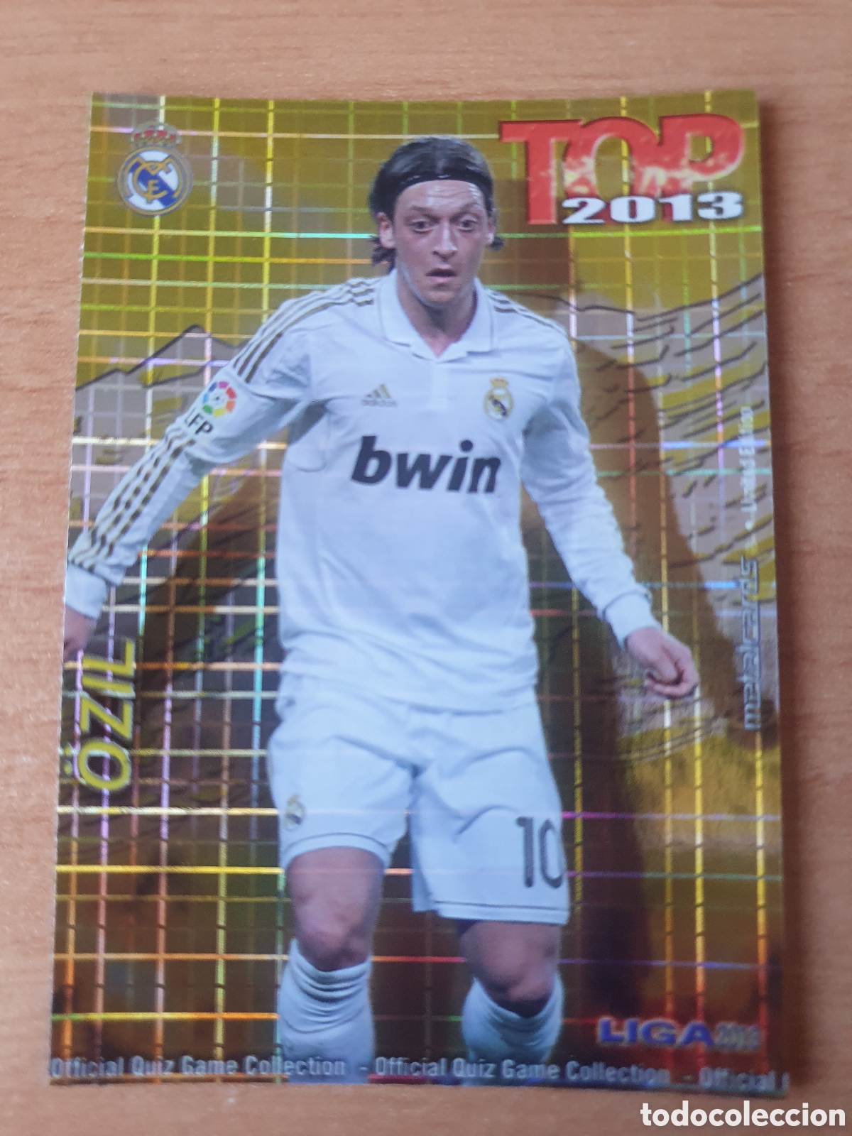 Cromos de f&uacute;tbol: MUNDICROMO 2012 2013 613 OZIL REAL MADRID TOP CUADROS