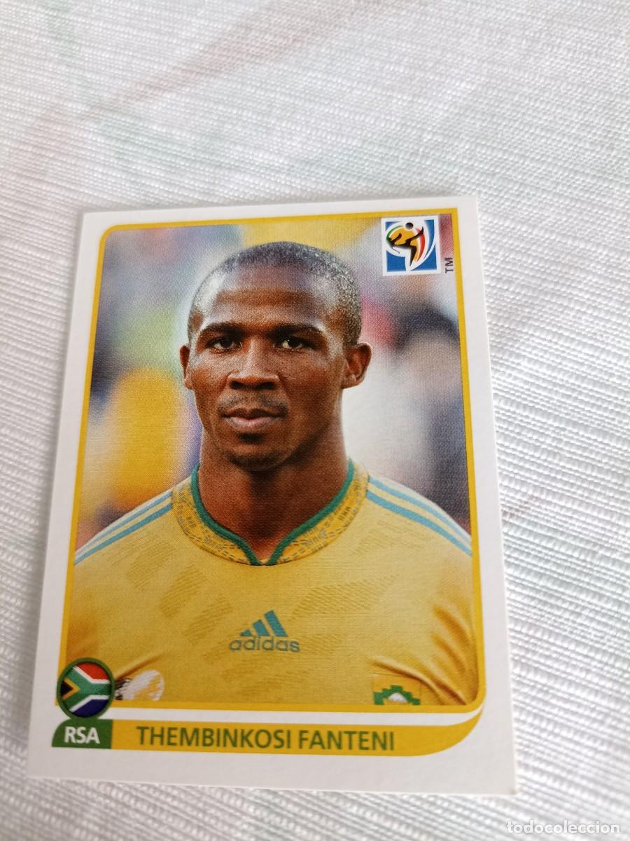 Fu&szlig;ball-Sticker: Mundial Sud&aacute;frica 2010. 45- Fanteni. Sud&aacute;frica. Nunca pegado.