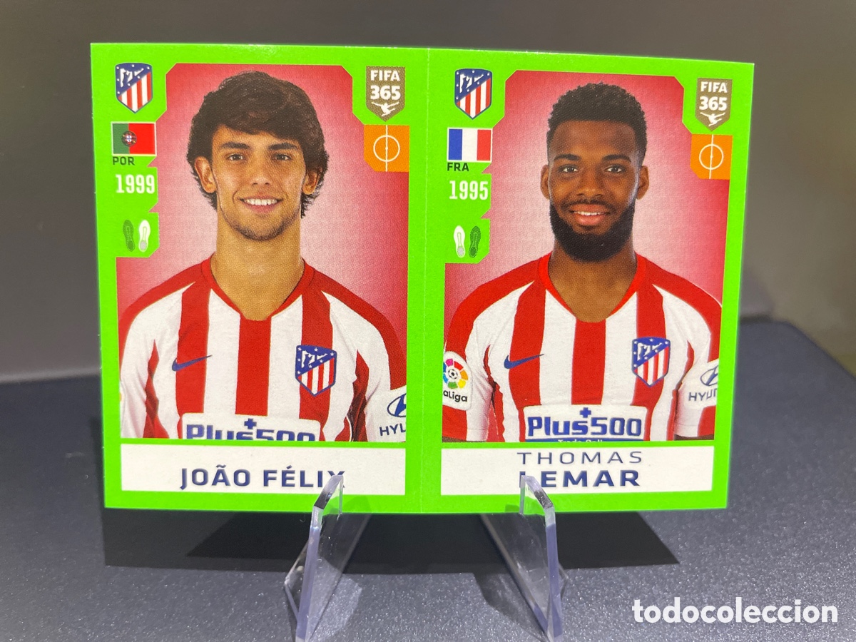 Fu&szlig;ball-Sticker: Joao Felix Lemar 79 Panini FIFA 365 2019-20 Atletico de Madrid 79a 79b