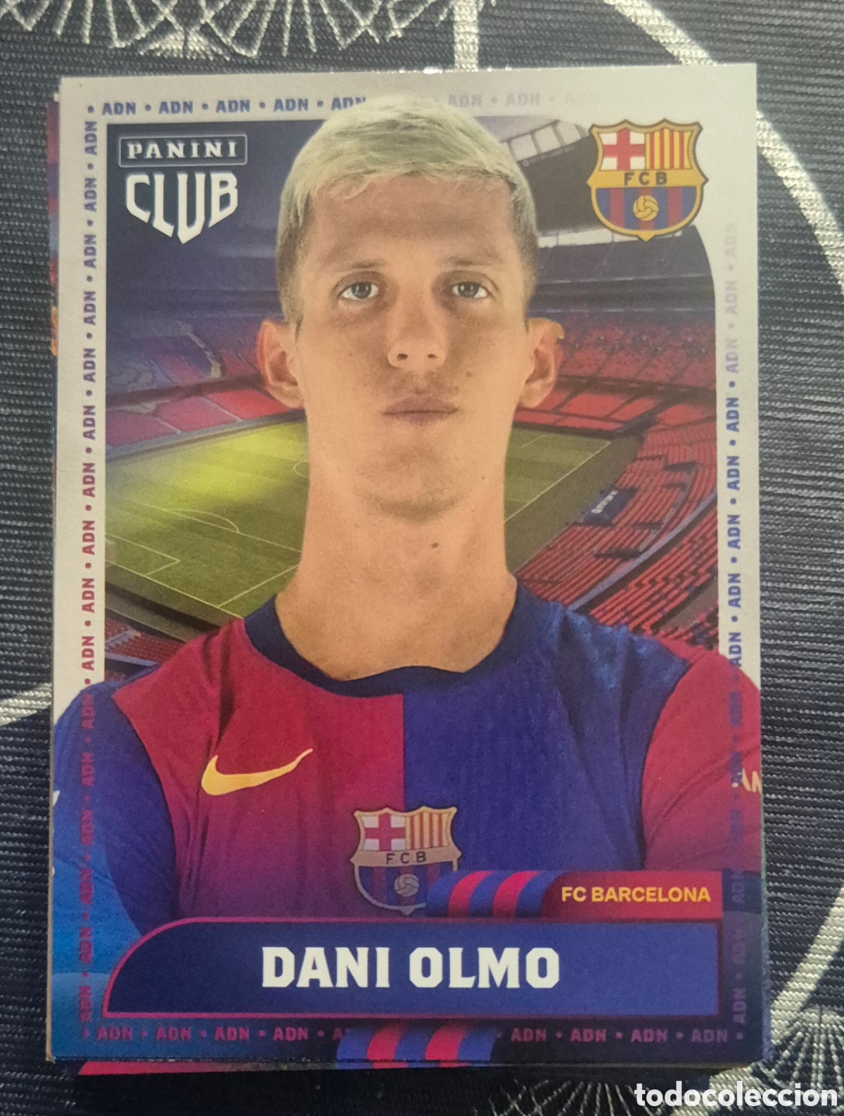 Cromos de F&uacute;tbol: Panini club Dani olmo barcelona adn