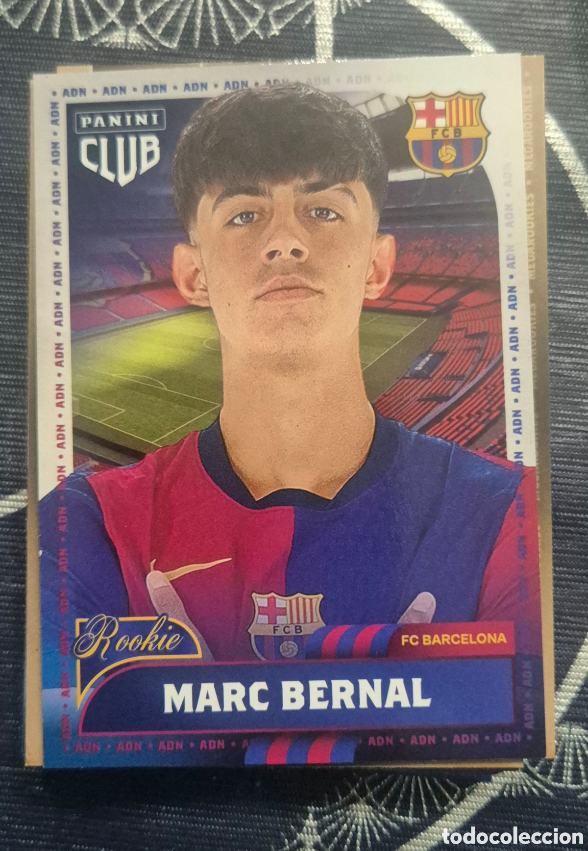 Cromos de F&uacute;tbol: Panini club marc bernal Barcelona adn rookie