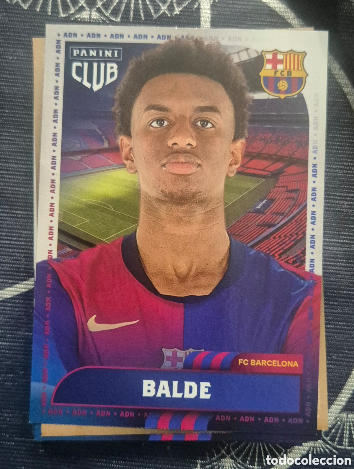 Cromos de F&uacute;tbol: Panini club balde Barcelona adn