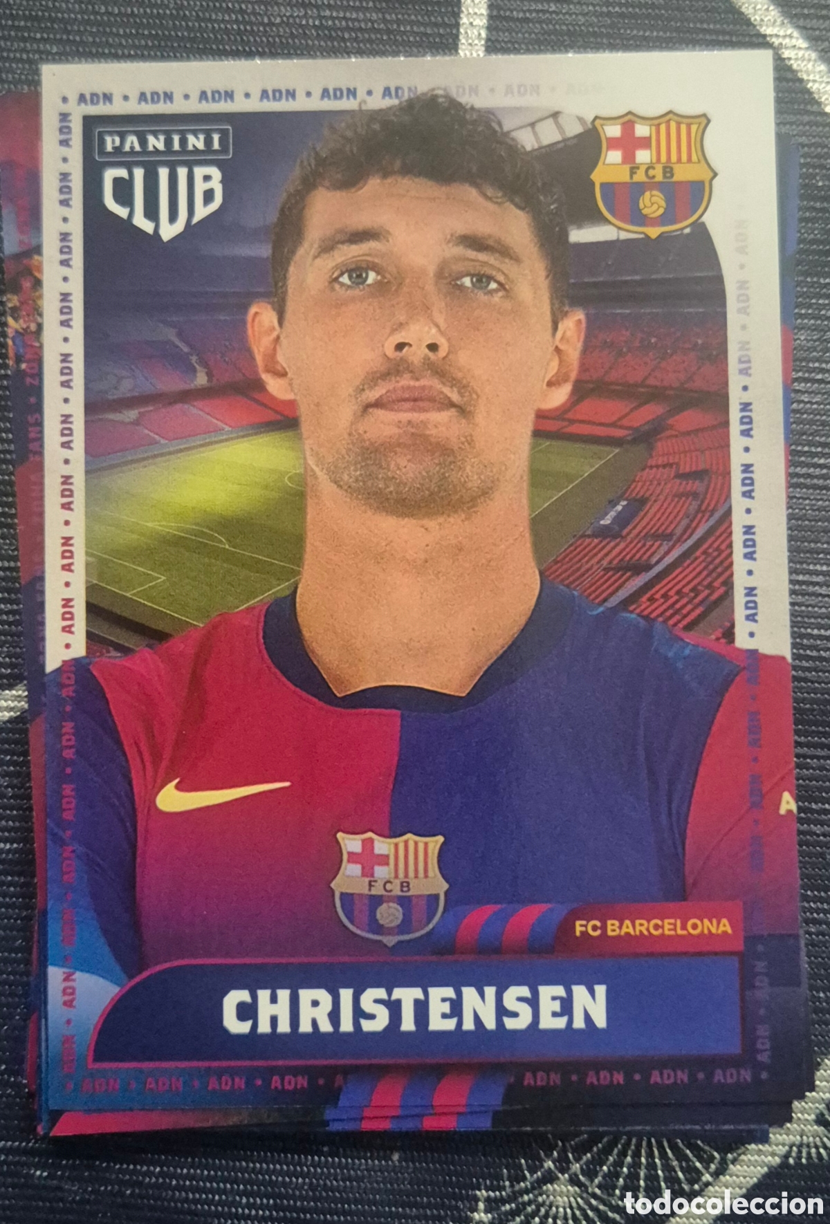 Football Stickers: Panini club christensen Barcelona adn