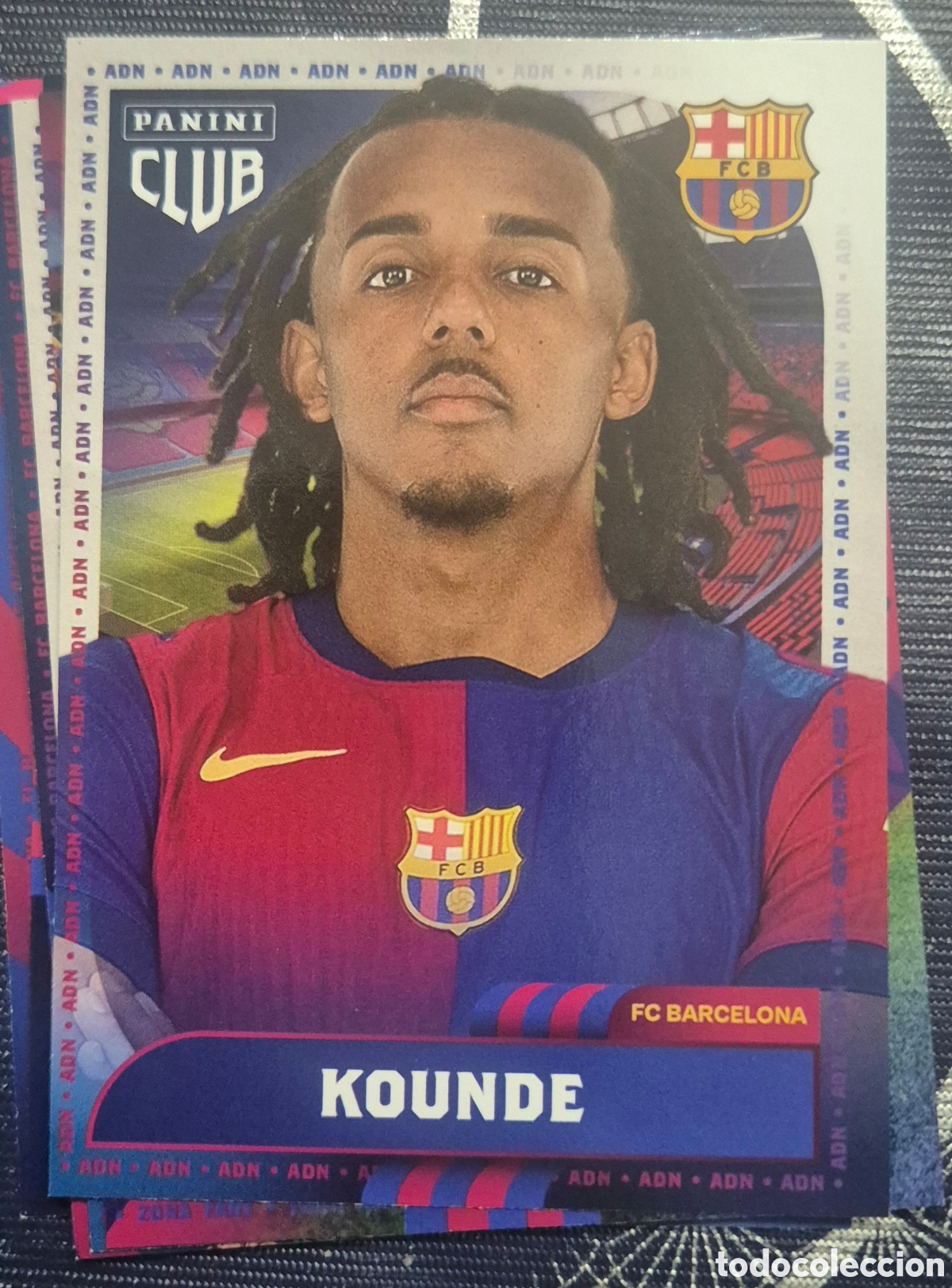Cartes &agrave; collectionner de Football: Panini club kounde Barcelona adn