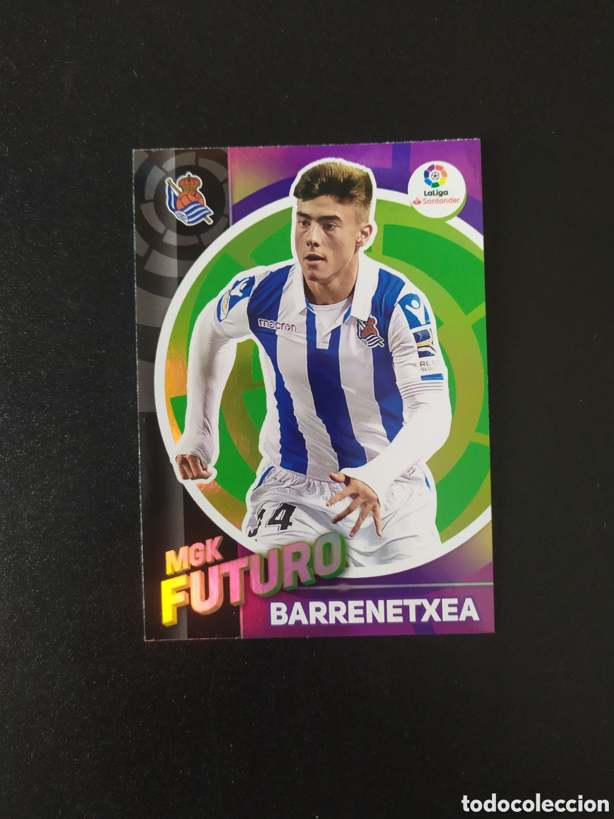 Cromos de f&uacute;tbol: Megacracks 2019 2020 19 20 panini Barrenetxea futuro n&deg; 389 Real Sociedad