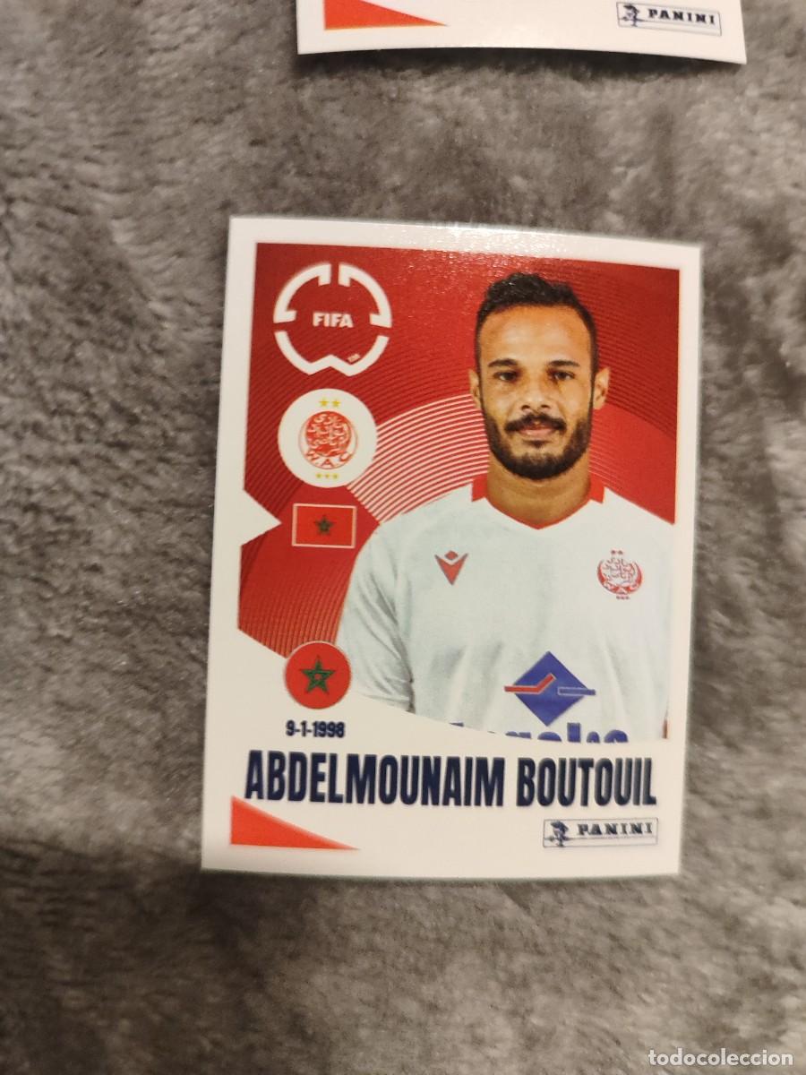 Football Stickers: 429 WORLD CUP 2025 FIFA ABDELMOUNAIM BOUTOUIL WYDAD AC PANINI MUNDIAL CLUBES 25 STICKERS