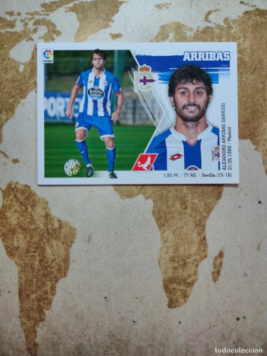 Cartes &agrave; collectionner de Football: Liga Este Deportivo 8 Bis ARRIBAS coloca 2015-16 15 16