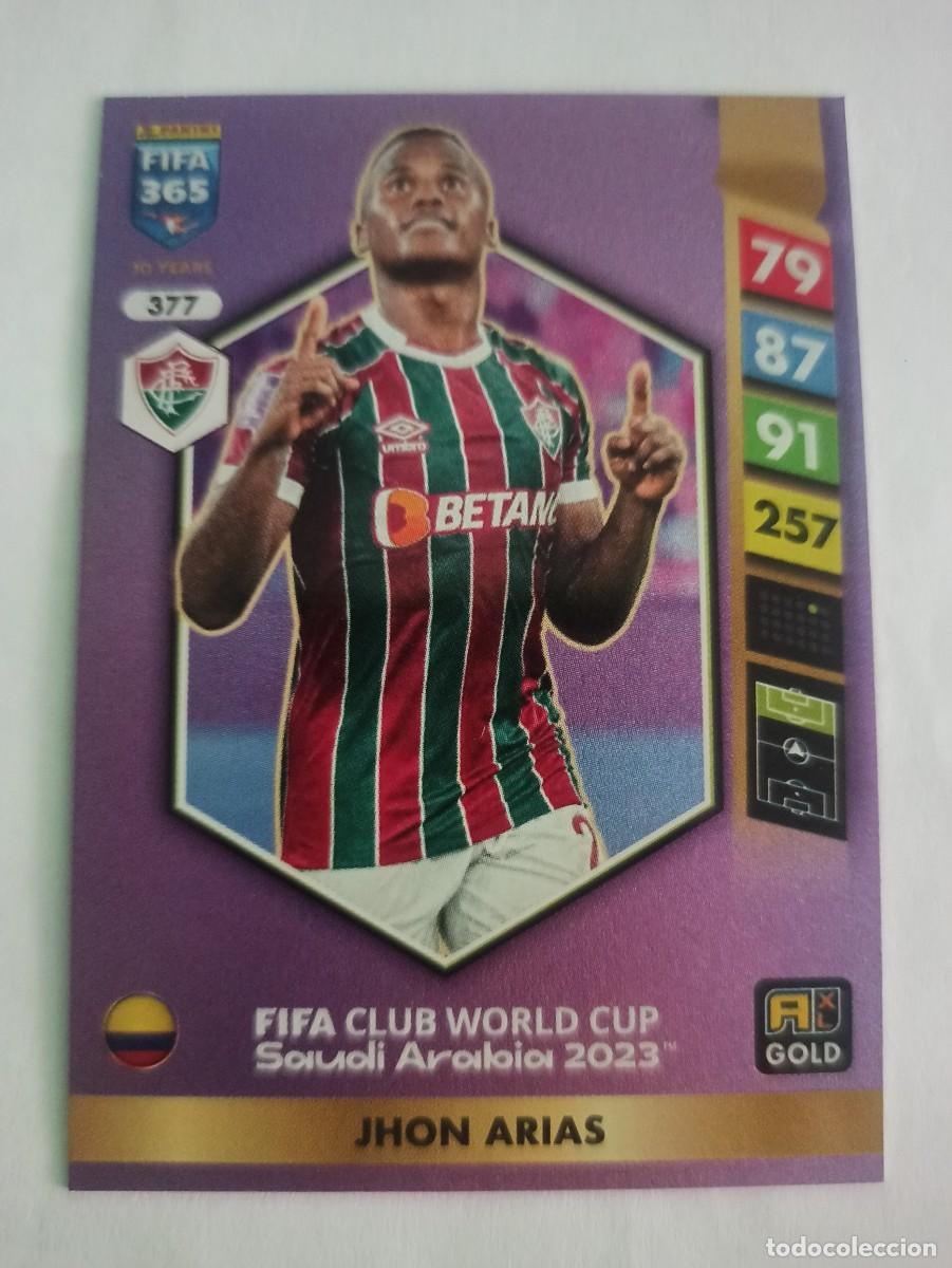 Cromos de f&uacute;tbol: Jhon Arias n &deg; 377 - ADRENALYN FIFA 365 - 2024 2025 - 24 25 - Panini