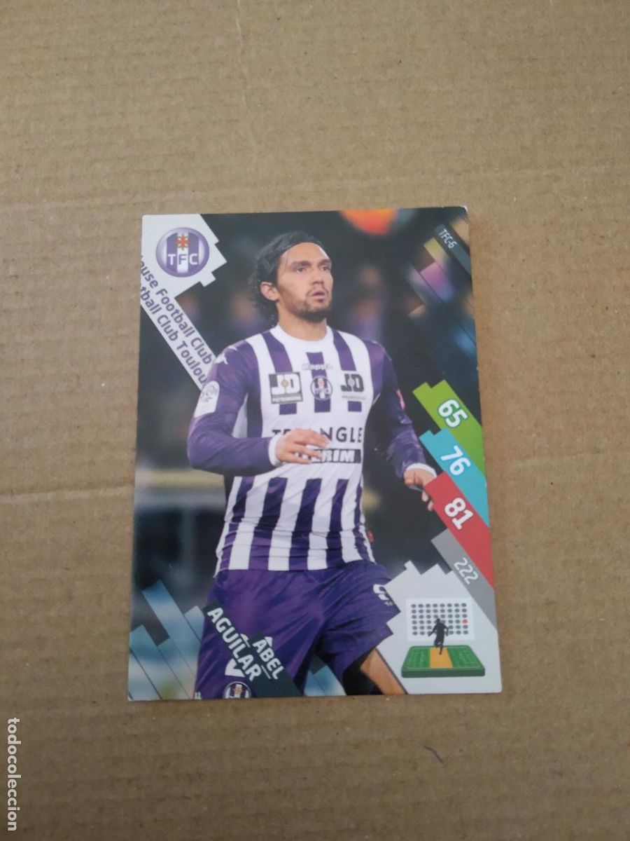 Cromos de F&uacute;tbol: TFC-6 ABEL AGUILAR TOULOUSE CROMO FUTBOL LIGUE 1 2014-2015 ADRENALYN 14-15 LIGA FRANCIA
