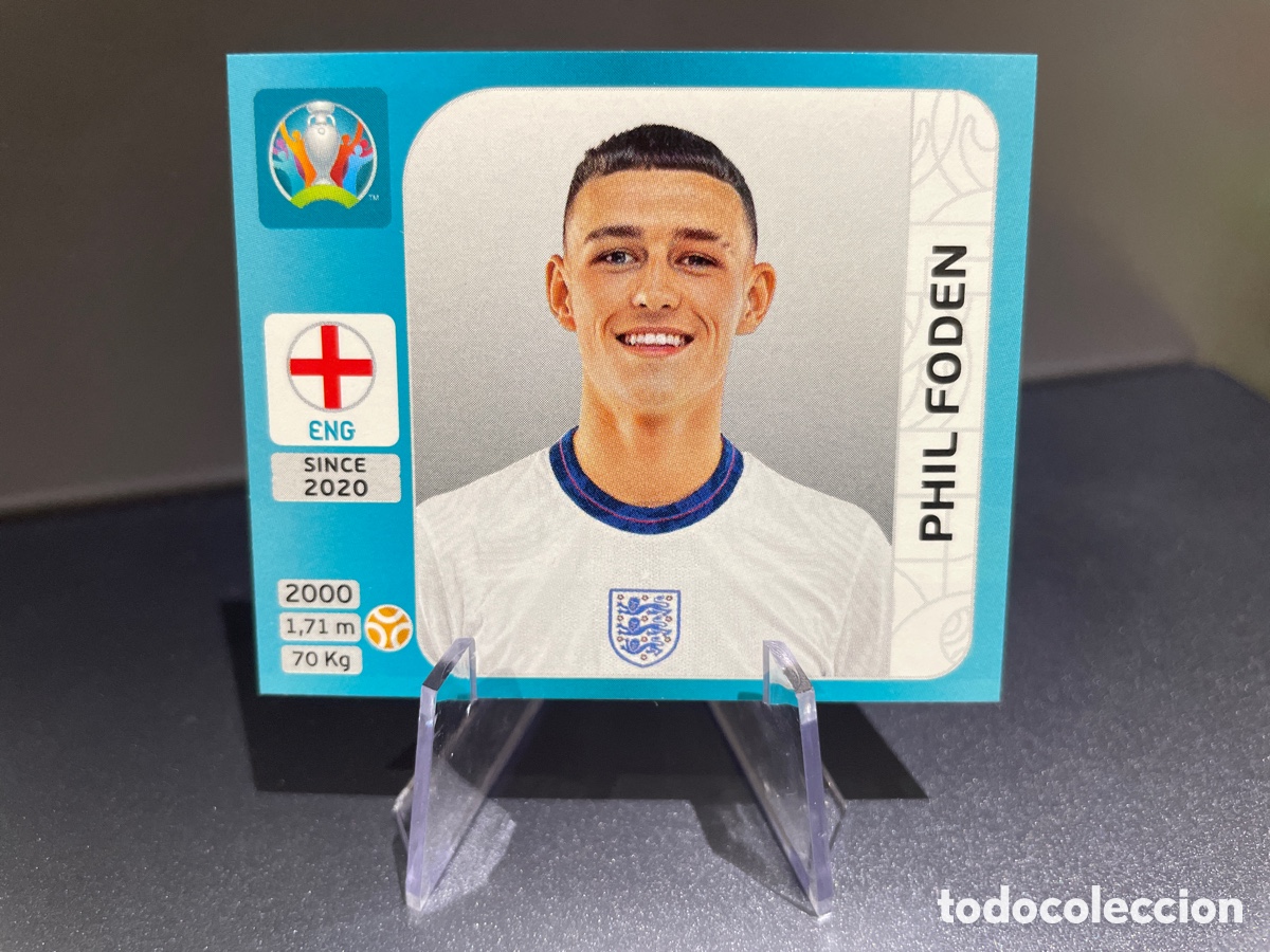 Fu&szlig;ball-Sticker: Foden 396 Panini UEFA Euro 2020 Inglaterra