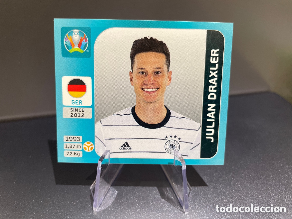 Fu&szlig;ball-Sticker: Draxler 591 Panini UEFA Euro 2020 Alemania