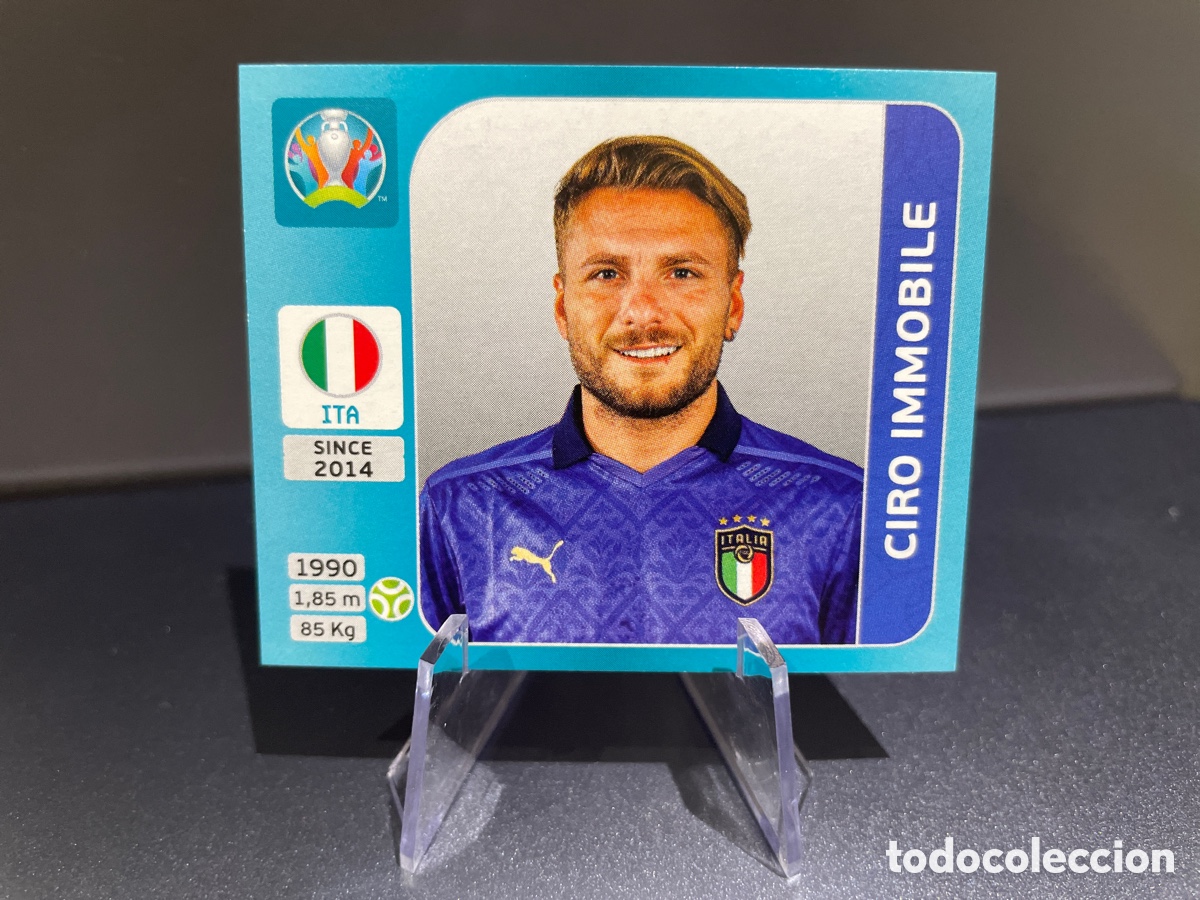 Cromos de Futebol: Immobile 25 Panini UEFA Euro 2020 Italia